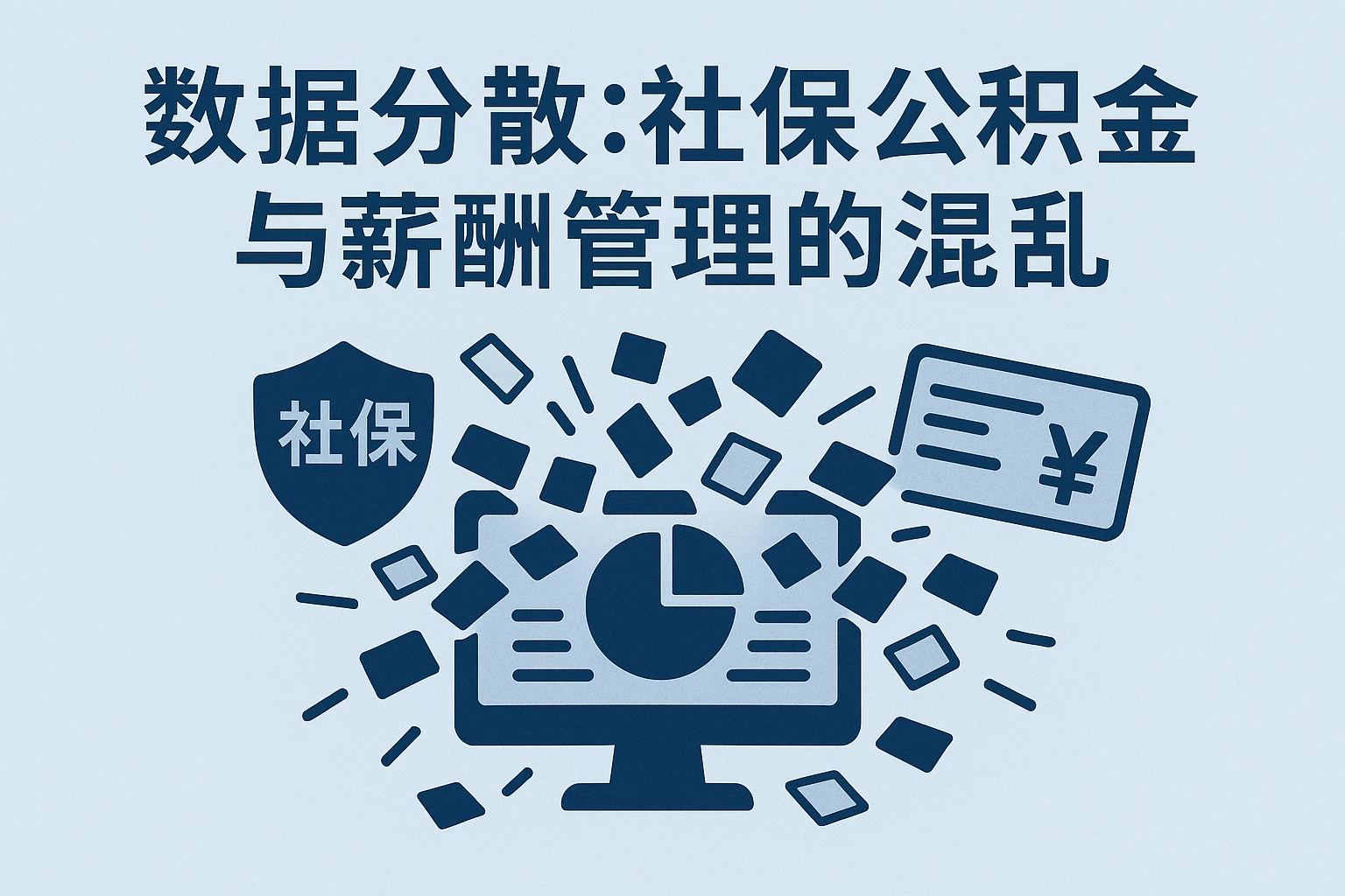 2. 数据分散：社保公积金与薪酬管理的混乱