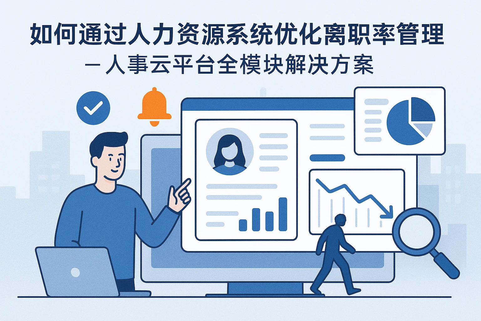 如何通过人力资源系统优化离职率管理 - 人事云平台全模块解决方案