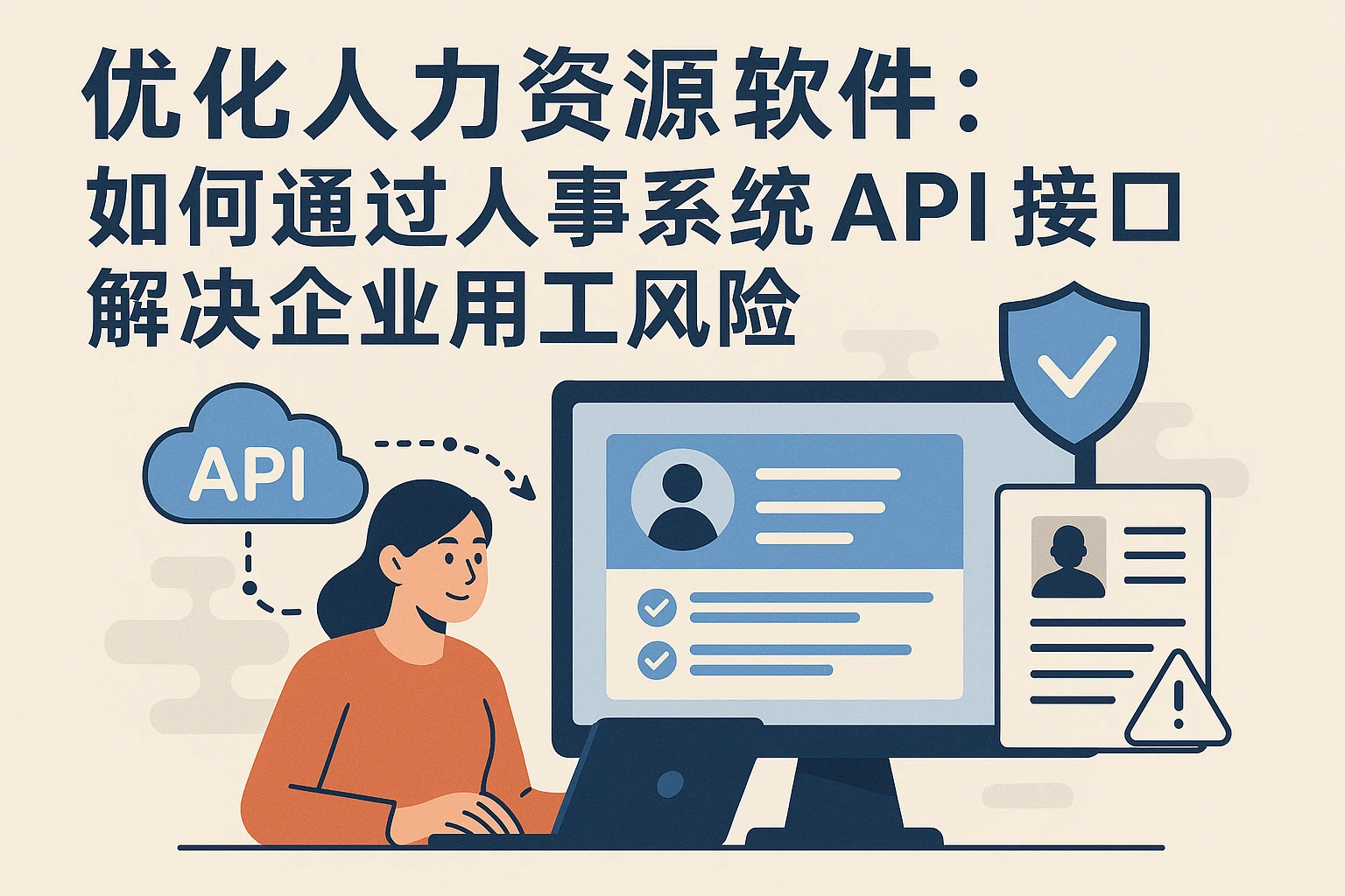 优化人力资源软件：如何通过人事系统API接口解决企业用工风险