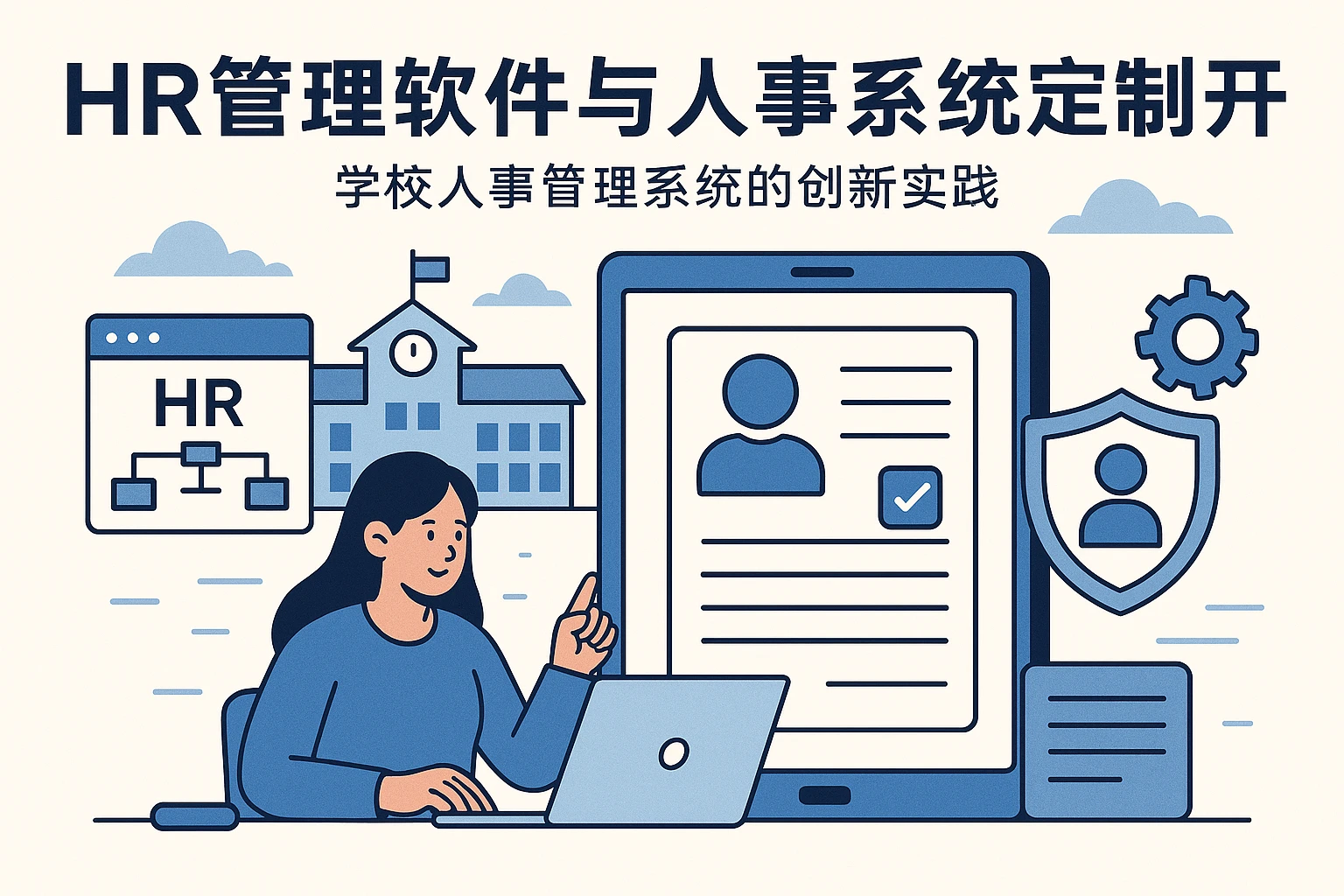HR管理软件与人事系统定制开发:学校人事管理系统的创新实践