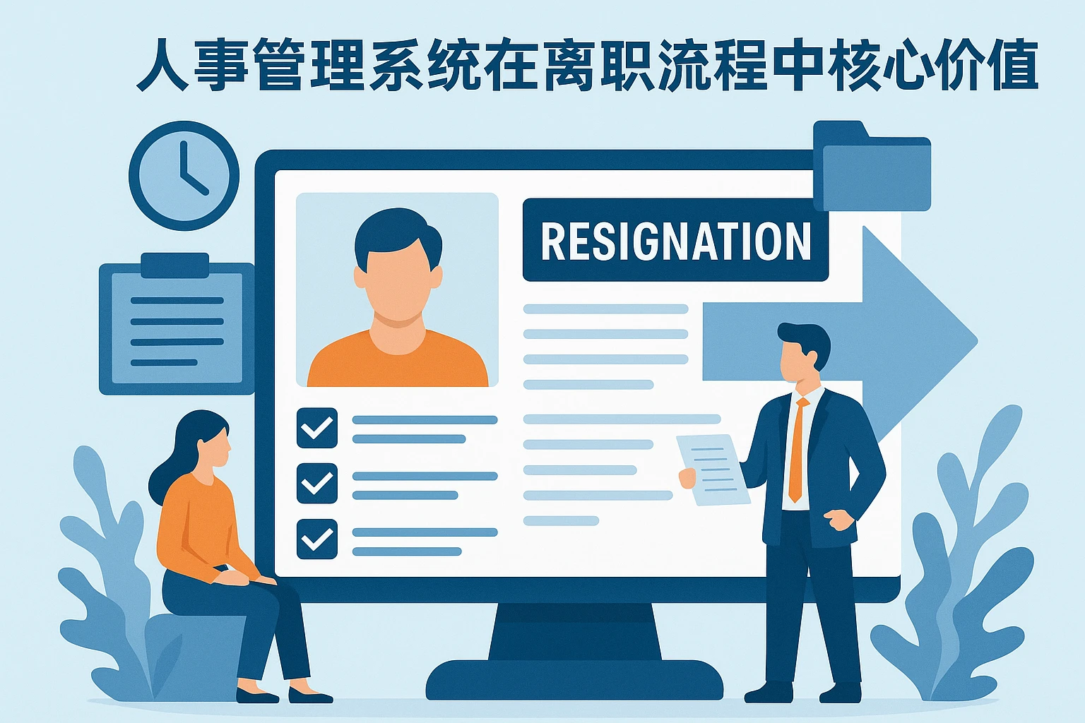 人事管理系统在离职流程中的核心价值