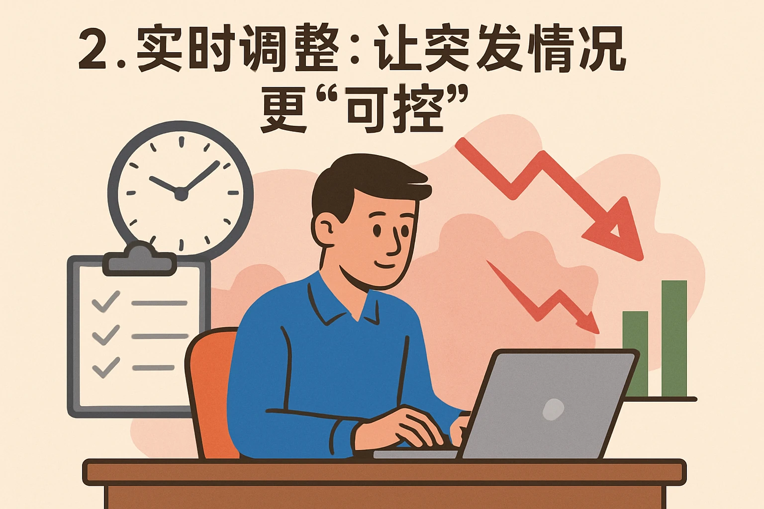 2. 实时调整:让突发情况更“可控”