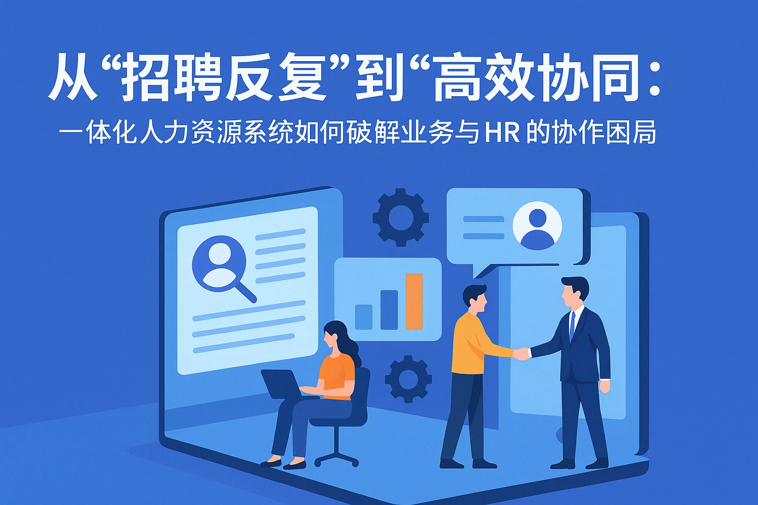 从“招聘反复”到“高效协同”：一体化人力资源系统如何破解业务与HR的协作困局
