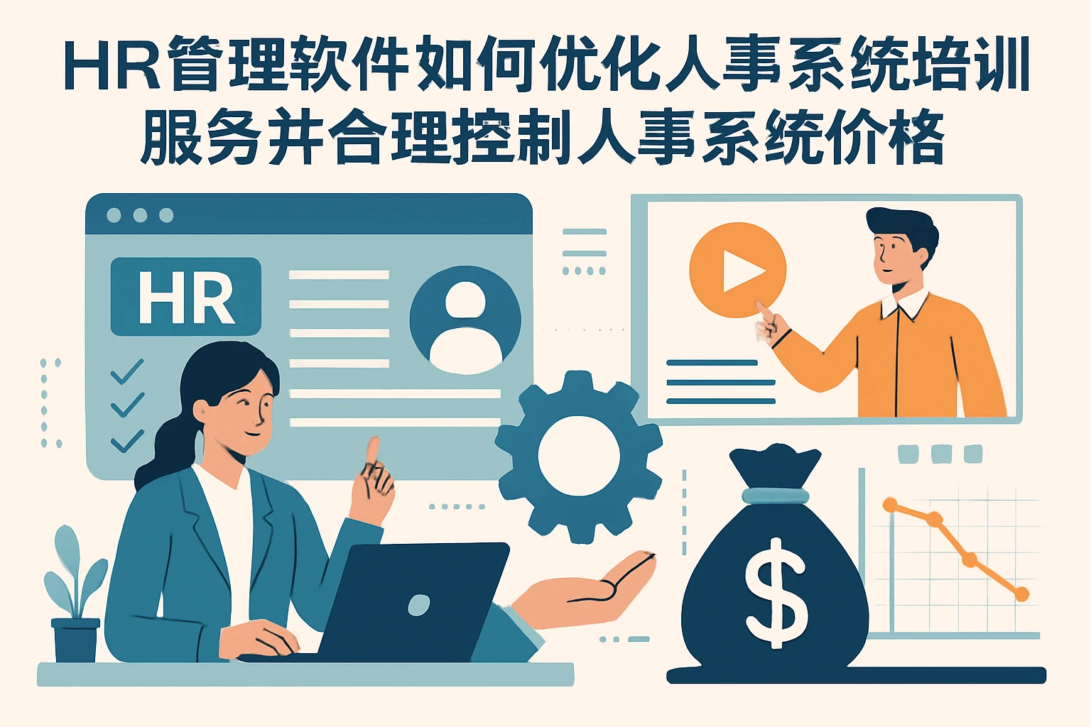 HR管理软件如何优化人事系统培训服务并合理控制人事系统价格