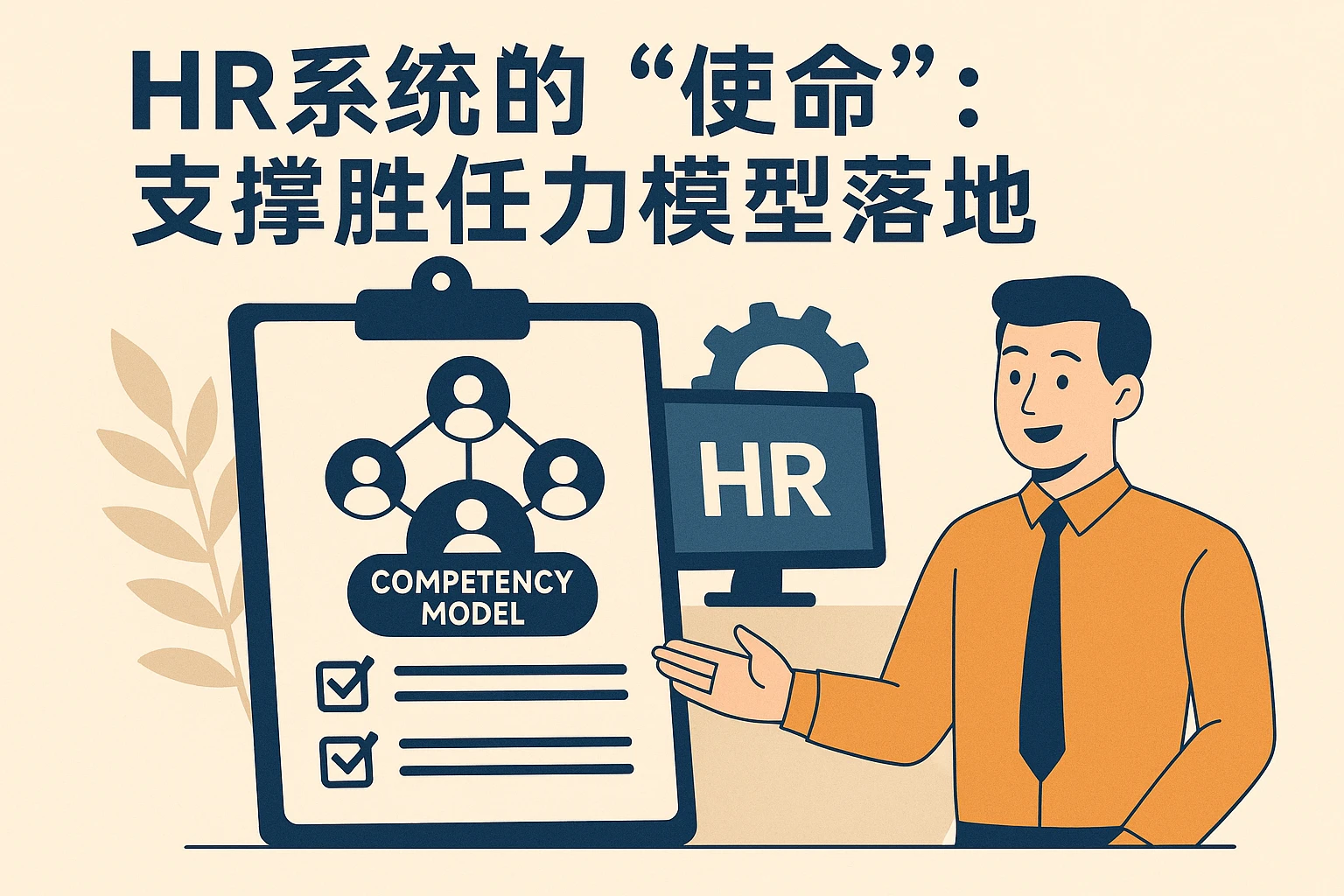 2. HR系统的“使命”:支撑胜任力模型落地