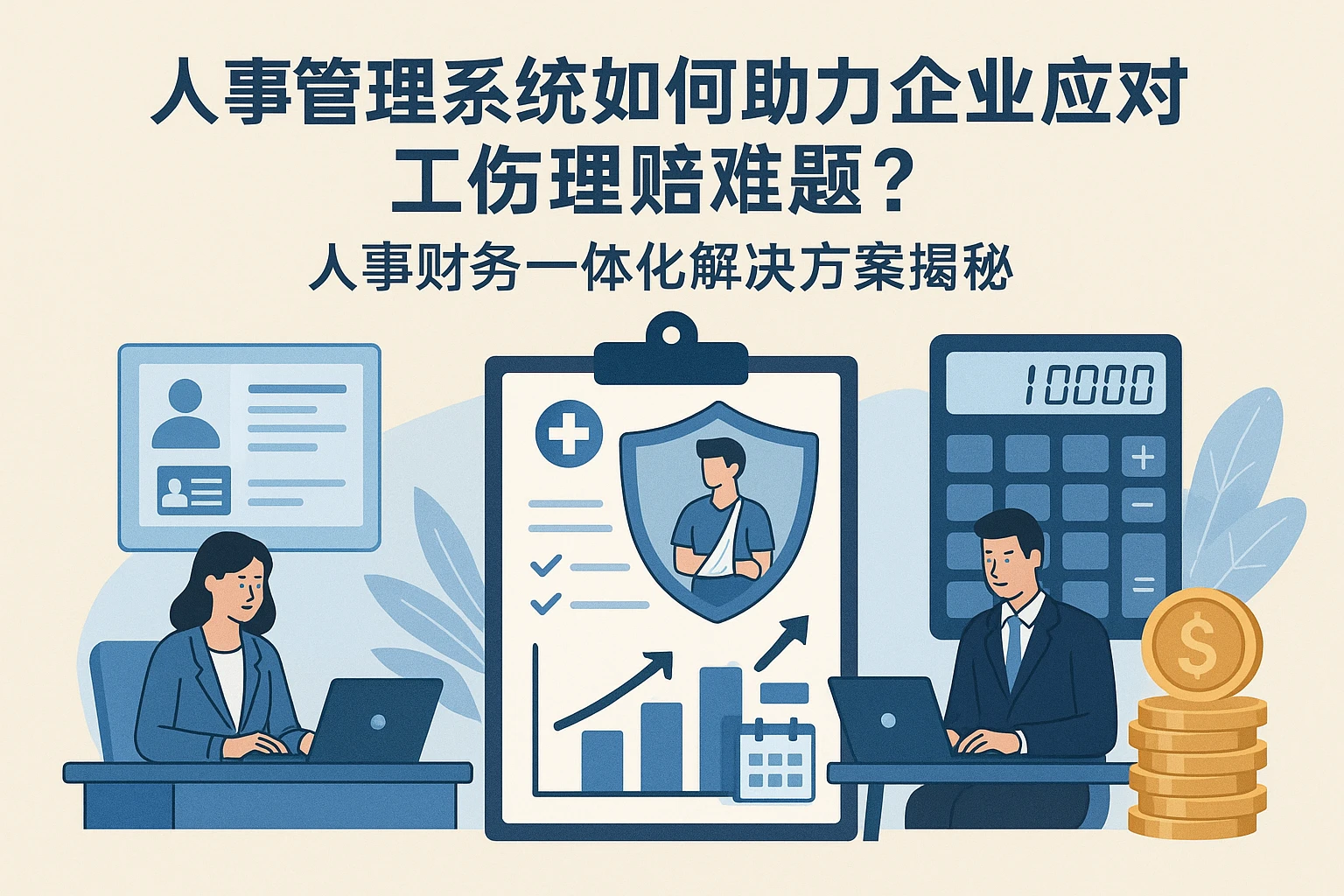 人事管理系统如何助力企业应对工伤理赔难题?人事财务一体化解决方案揭秘