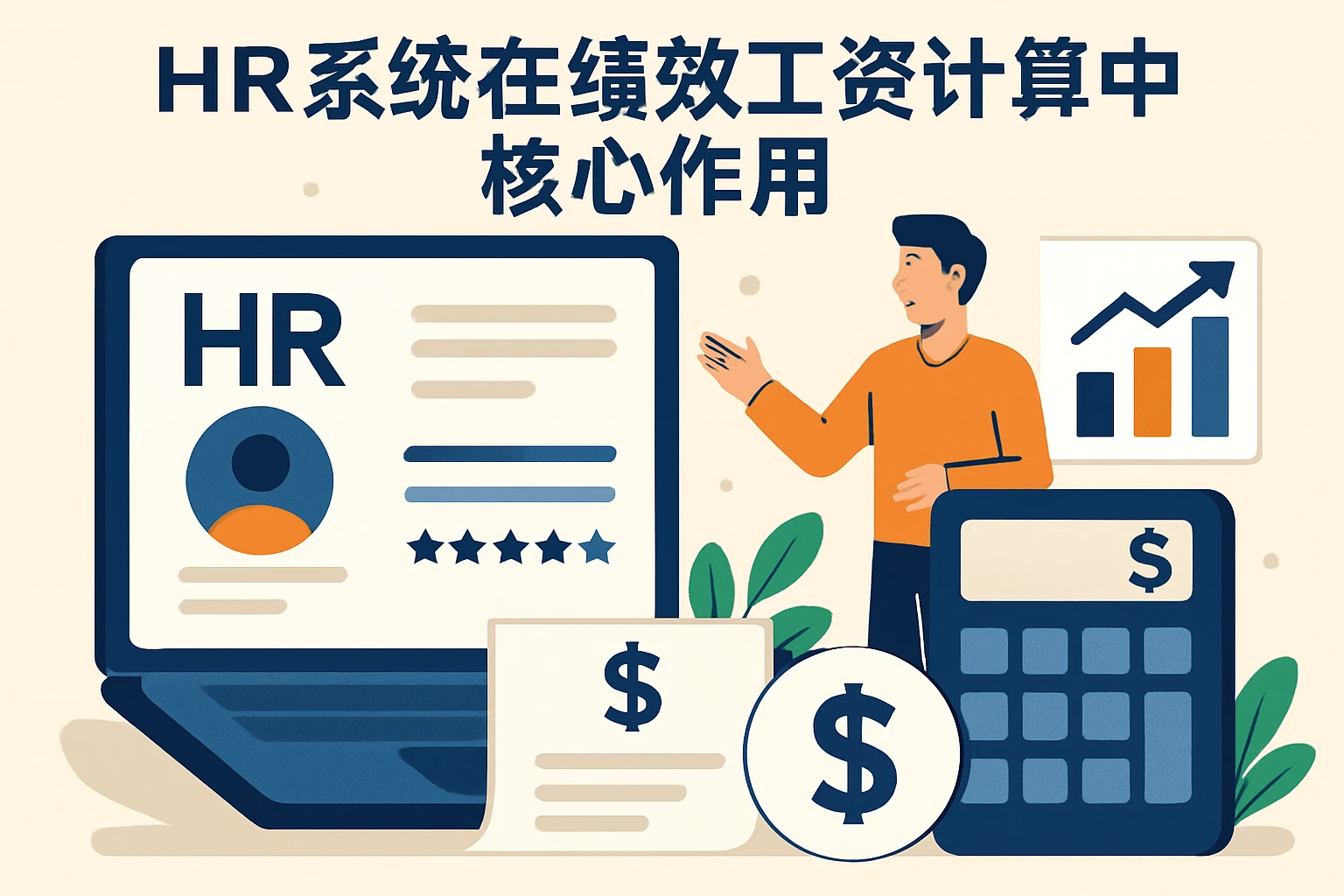 HR系统在绩效工资计算中的核心作用