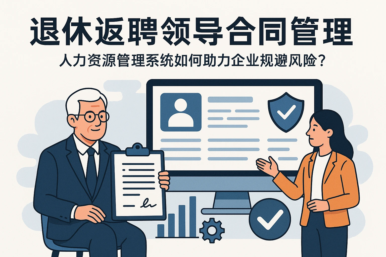 退休返聘领导合同管理:人力资源管理系统如何助力企业规避风险?