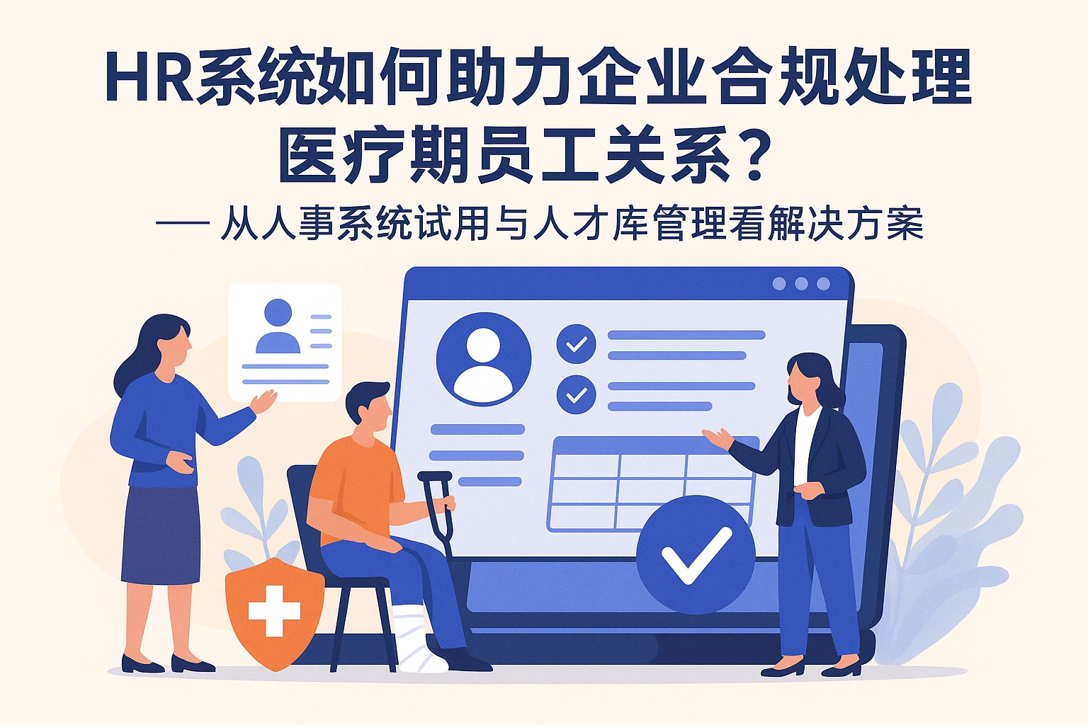 HR系统如何助力企业合规处理医疗期员工关系?——从人事系统试用与人才库管理看解决方案