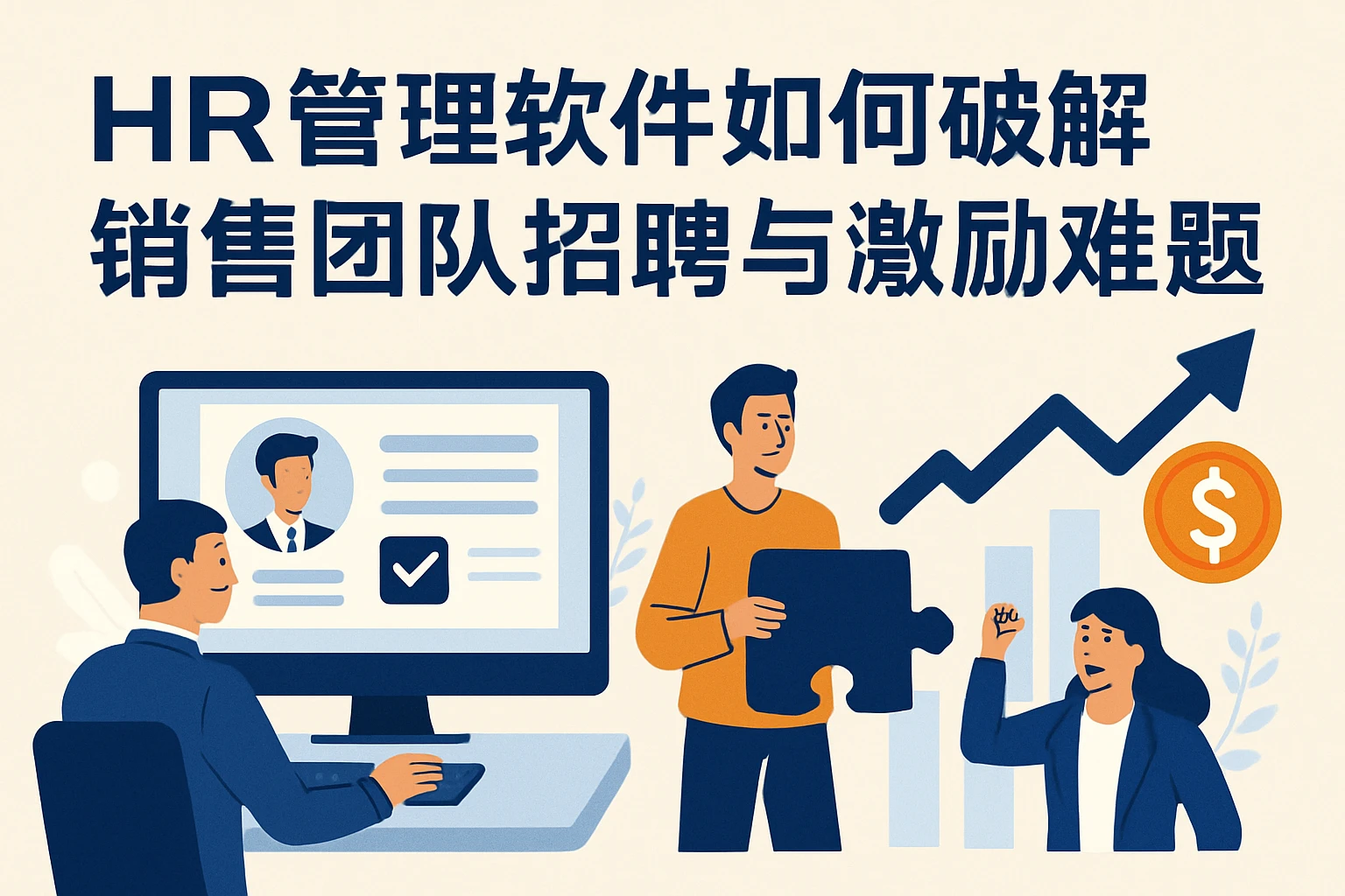 二、HR管理软件如何破解销售团队招聘与激励难题