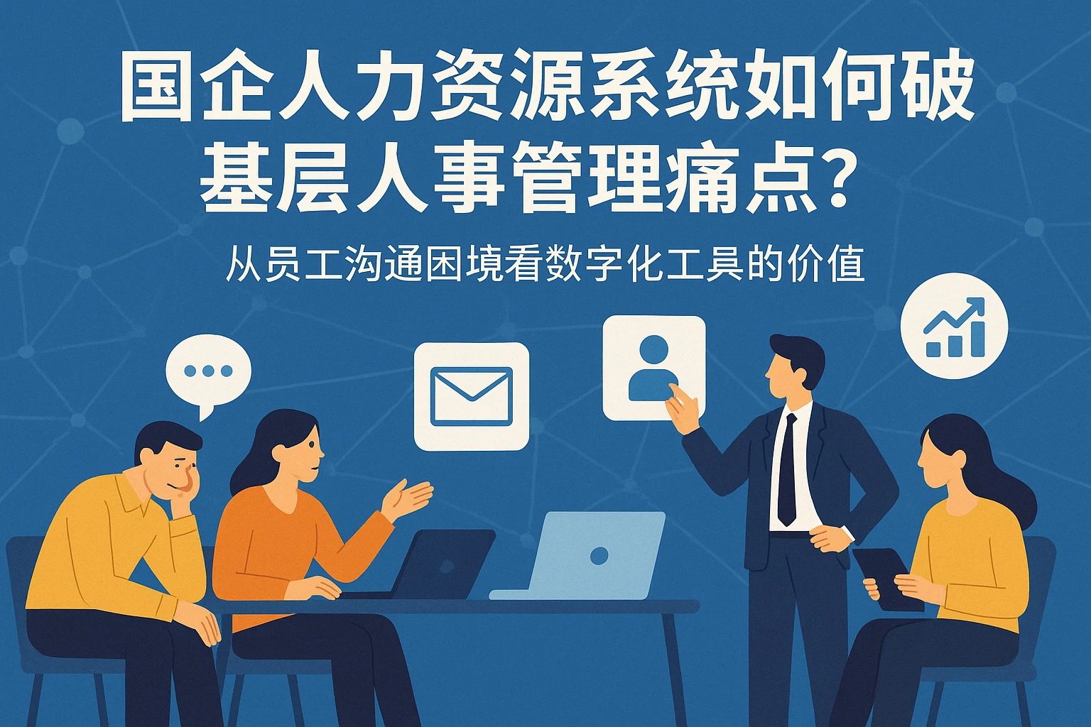 国企人力资源系统如何破解基层人事管理痛点？——从员工沟通困境看数字化工具的价值