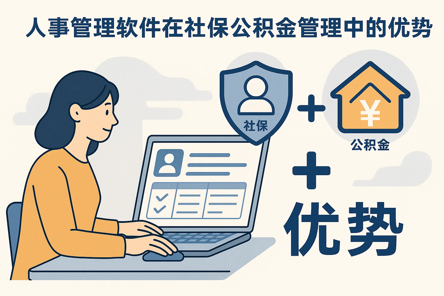 人事管理软件在社保公积金管理中的优势