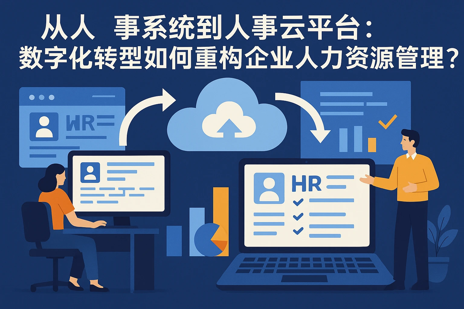 从人事系统到人事云平台：数字化转型如何重构企业人力资源管理？