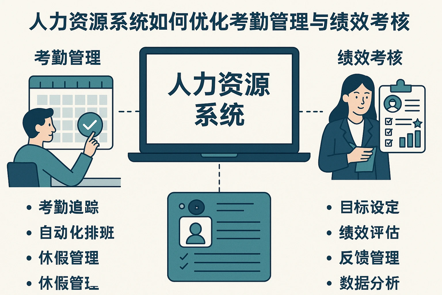 人力资源系统如何优化考勤管理与绩效考核体系