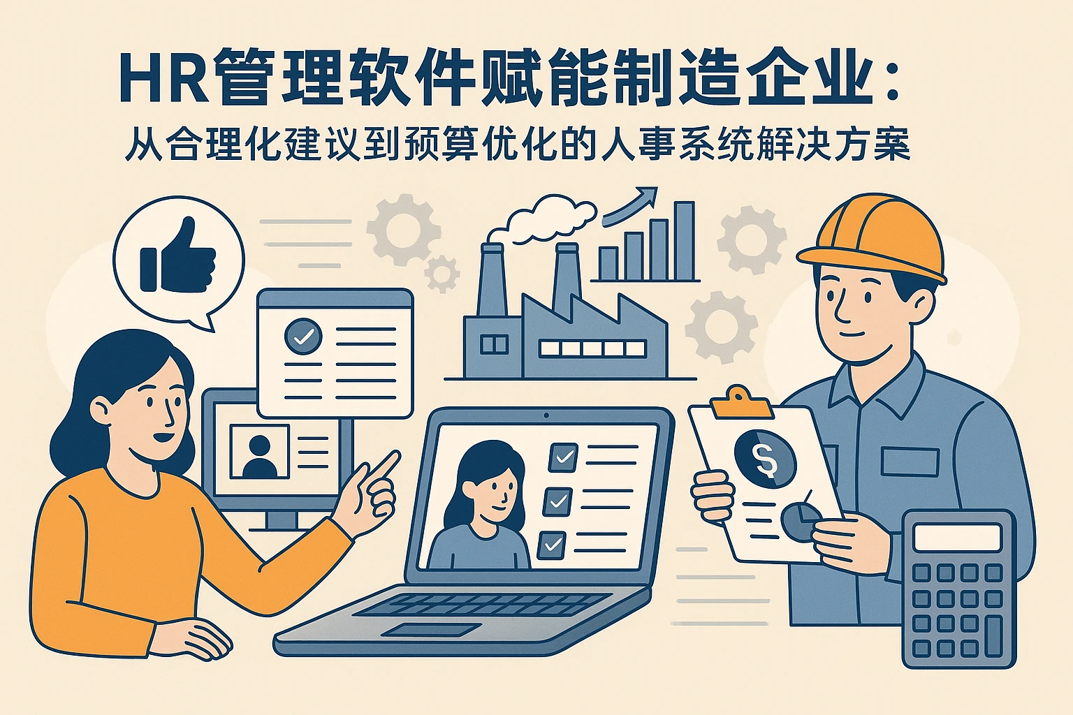 HR管理软件赋能制造企业:从合理化建议到预算优化的人事系统解决方案