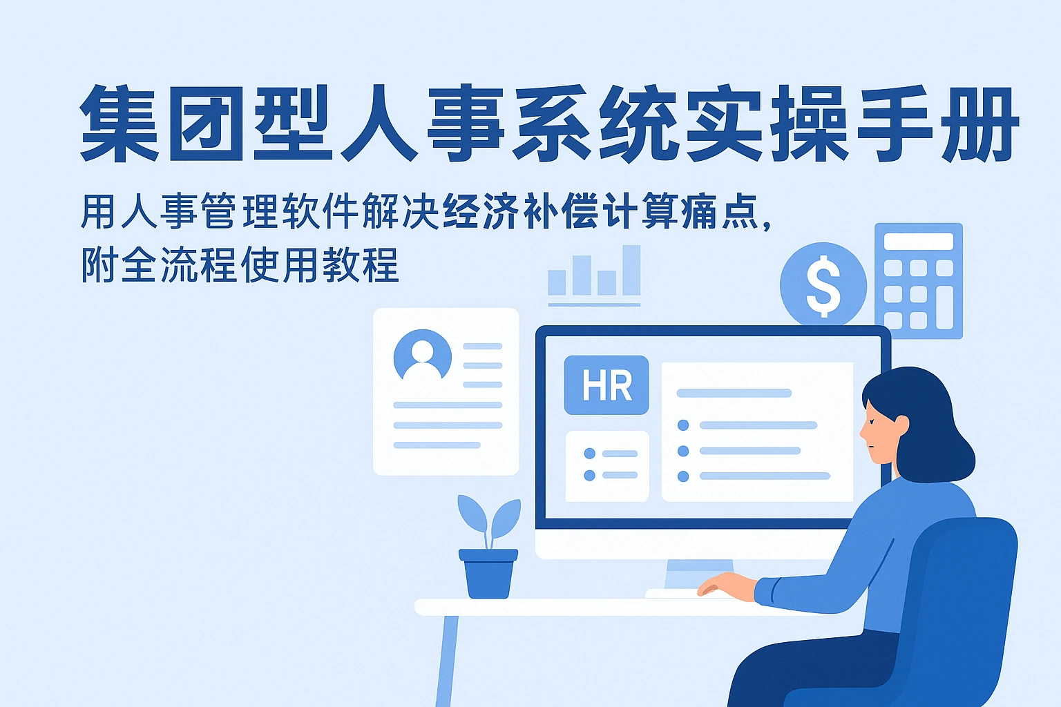 集团型人事系统实操手册:用人事管理软件解决经济补偿计算痛点,附全流程使用教程