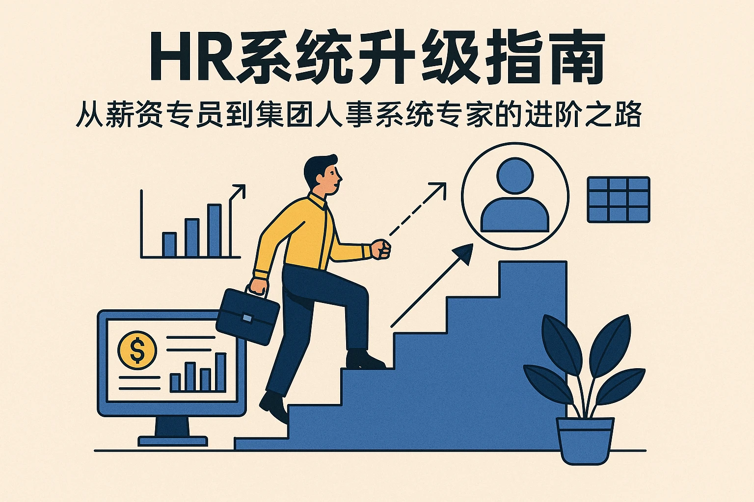 HR系统升级指南:从薪资专员到集团人事系统专家的进阶之路