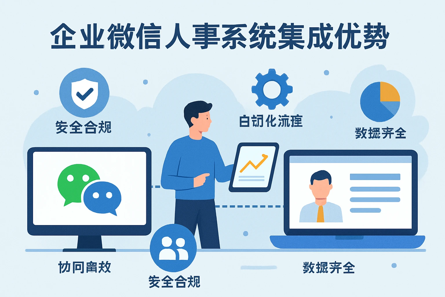 企业微信人事系统的集成优势