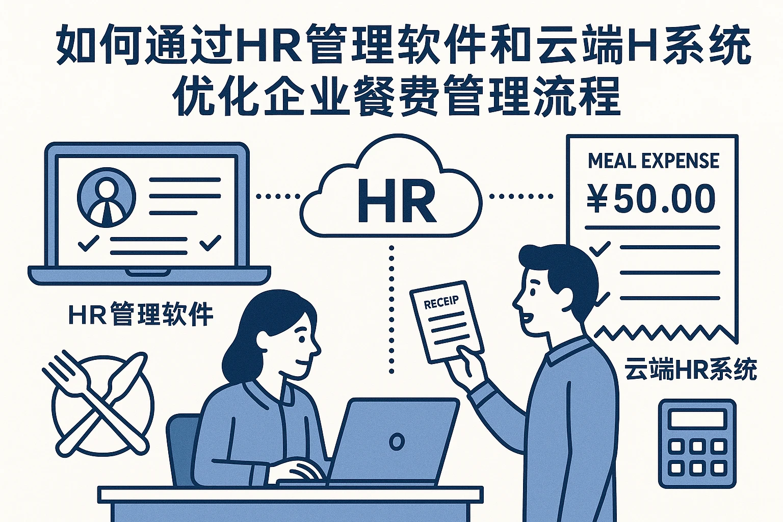 如何通过HR管理软件和云端HR系统优化企业餐费管理流程