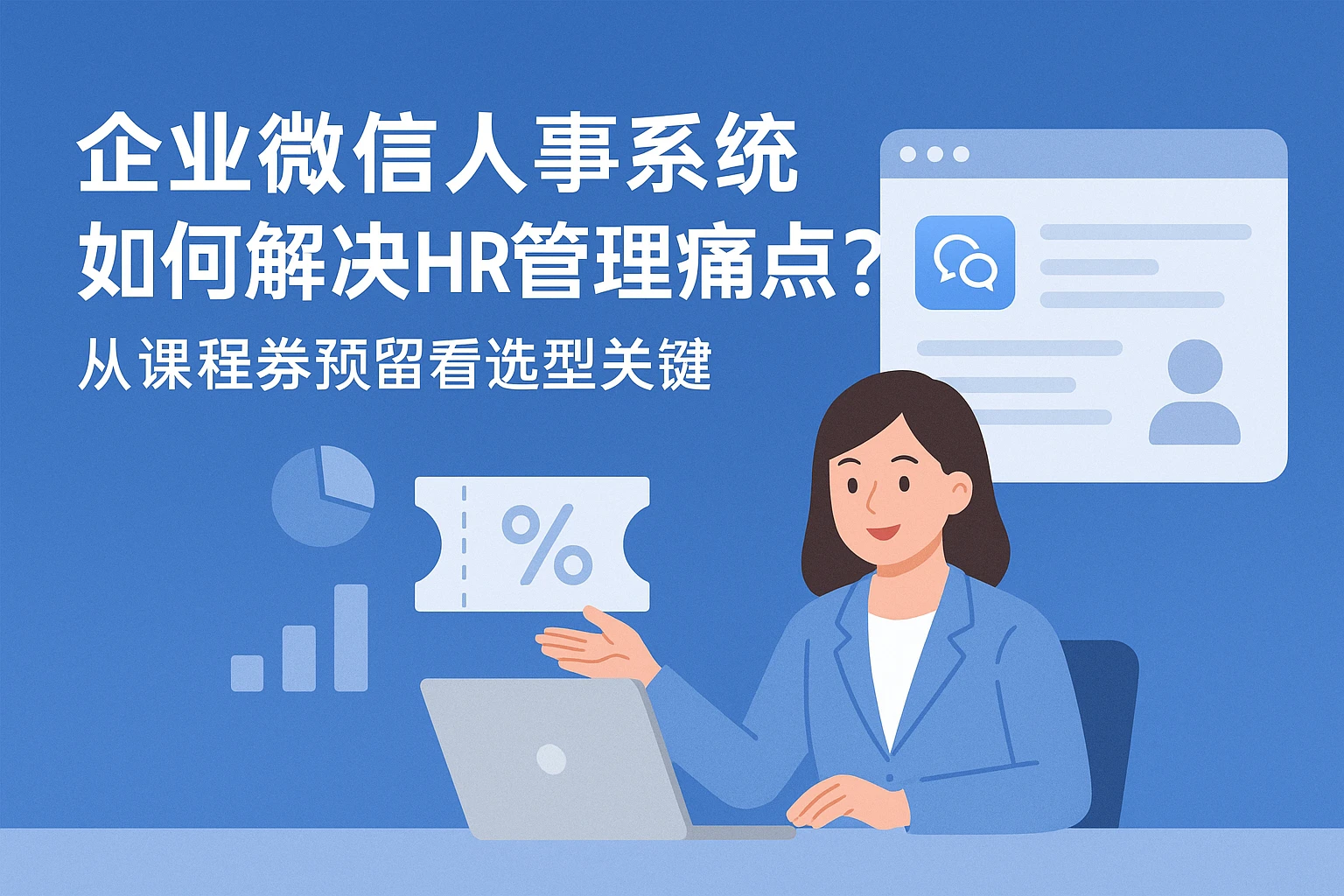 企业微信人事系统如何解决HR管理痛点？从课程券预留看选型关键