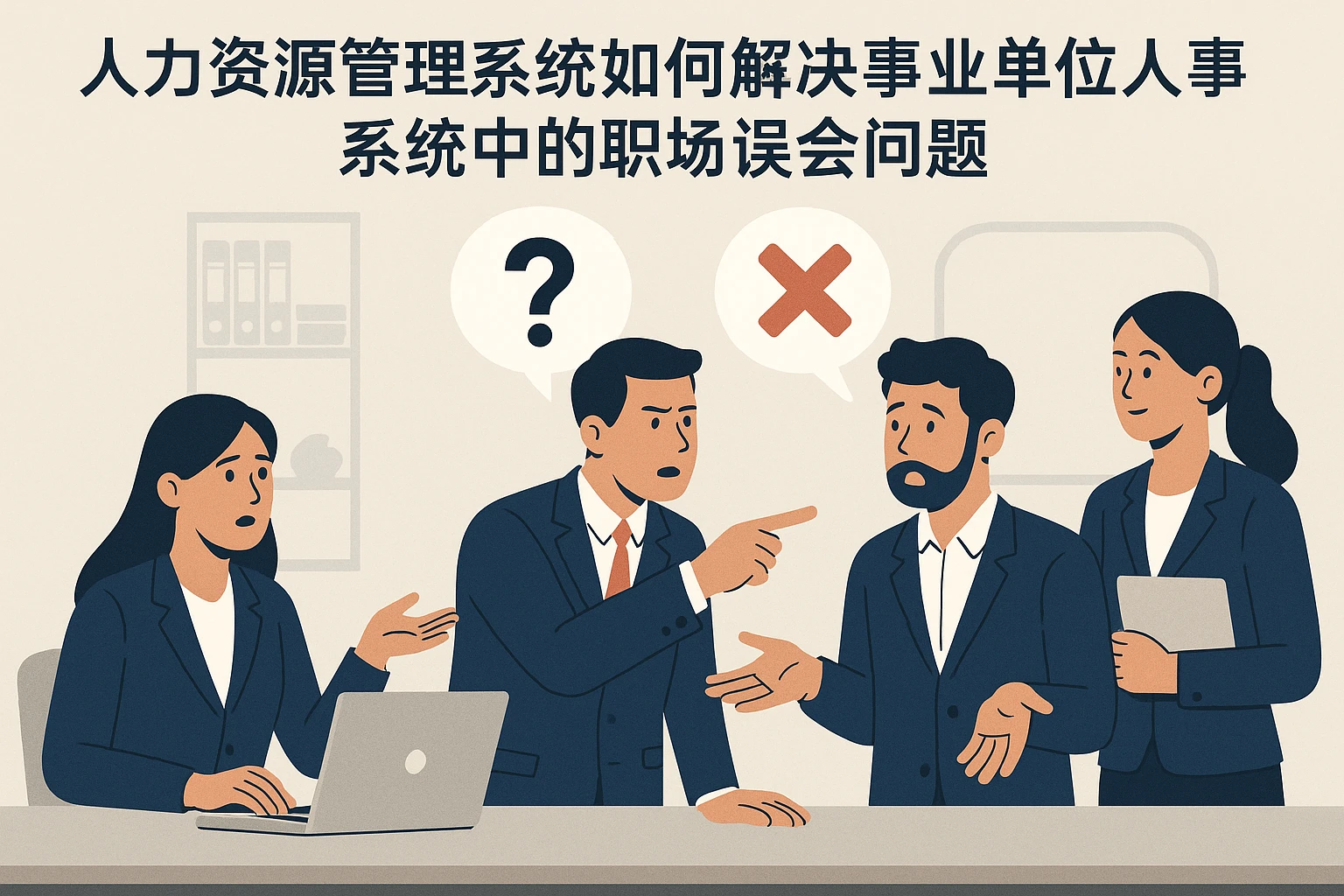 人力资源管理系统如何解决事业单位人事系统中的职场误会问题