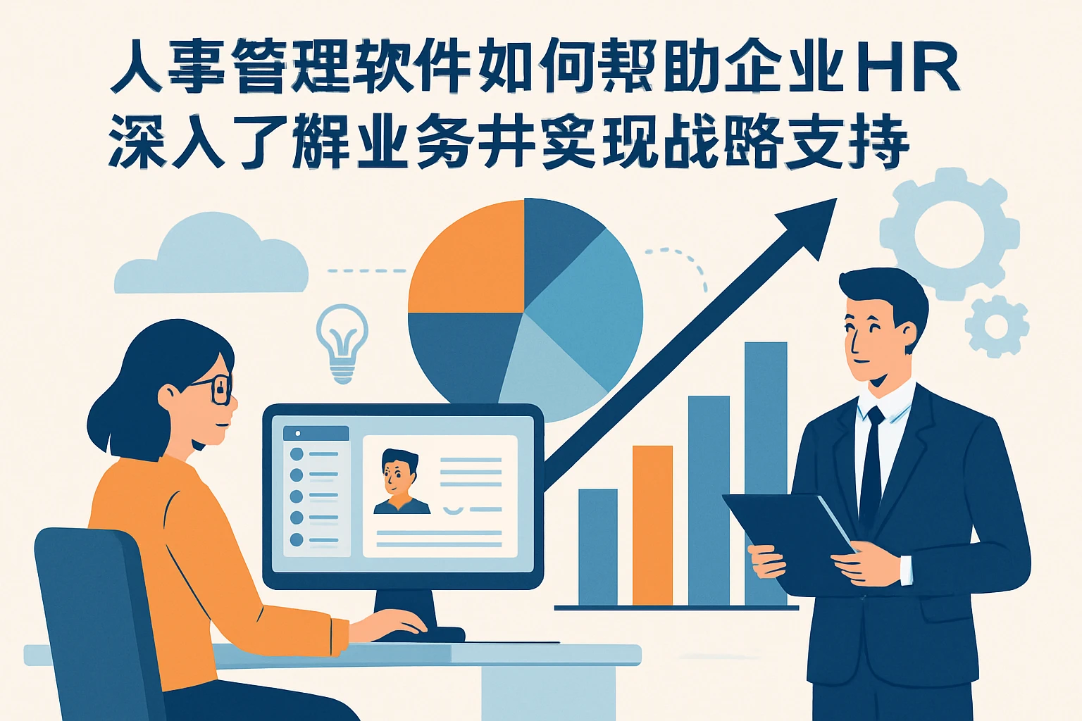 人事管理软件如何帮助企业HR深入了解业务并实现战略支持