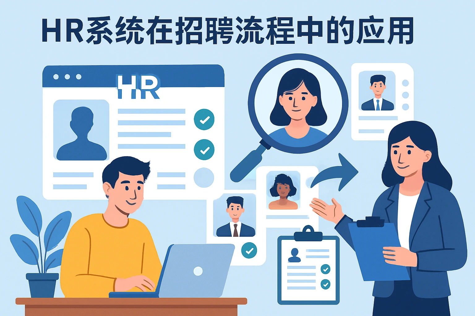 HR系统在招聘流程中的应用