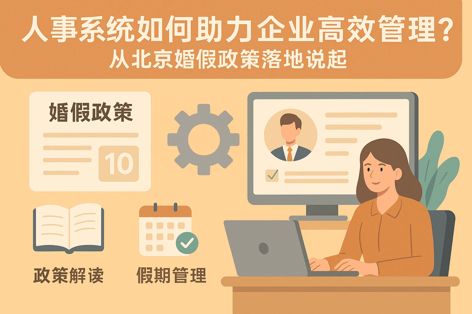 人事系统如何助力企业高效管理?从北京婚假政策落地说起