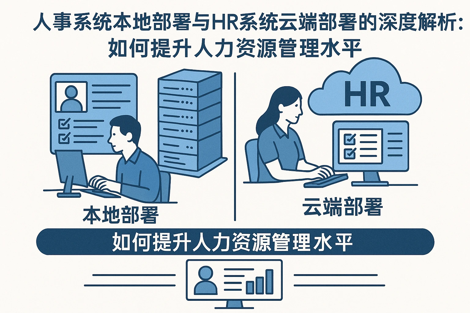 人事系统本地部署与HR系统云端部署的深度解析:如何提升人力资源管理水平