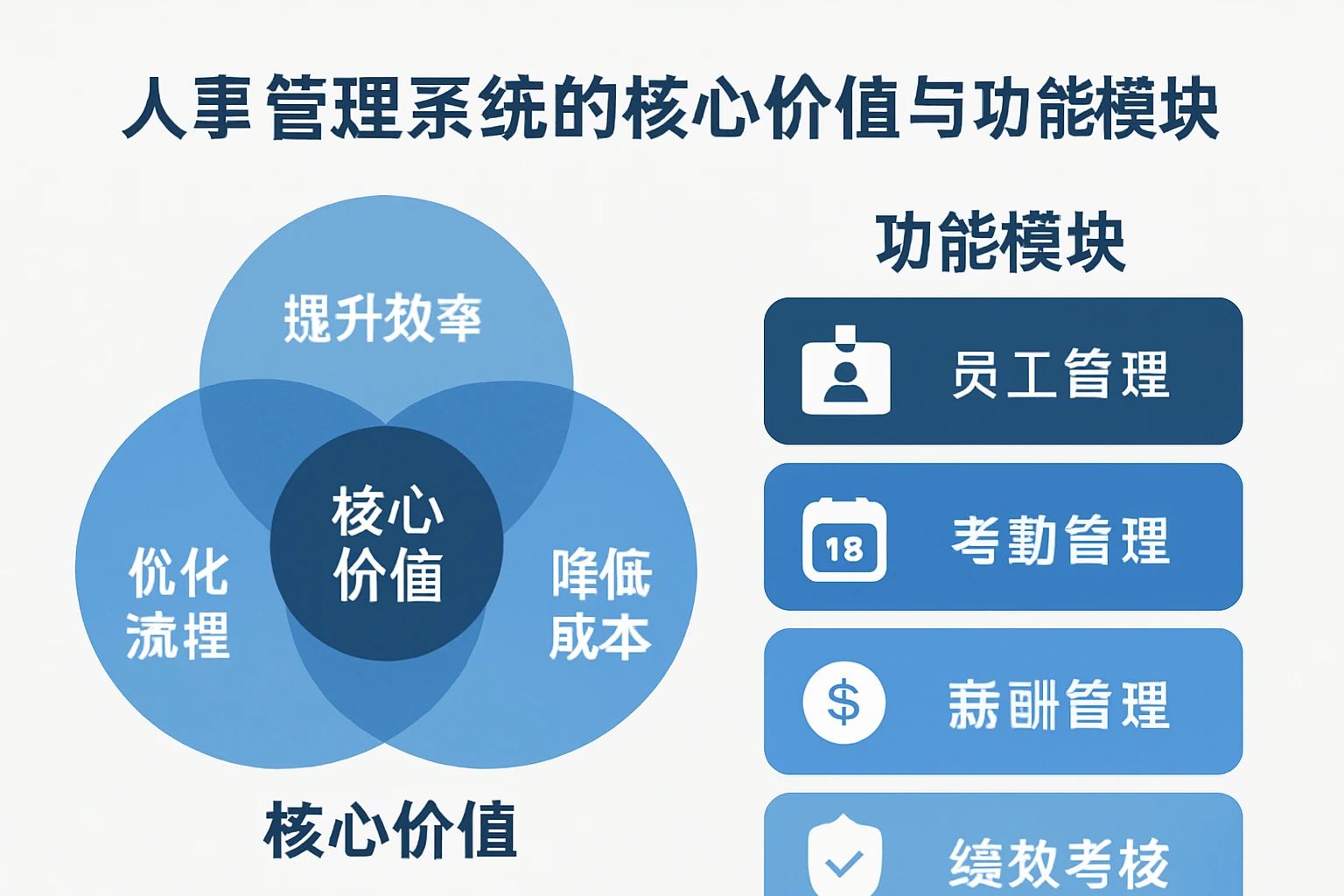 人事管理系统的核心价值与功能模块