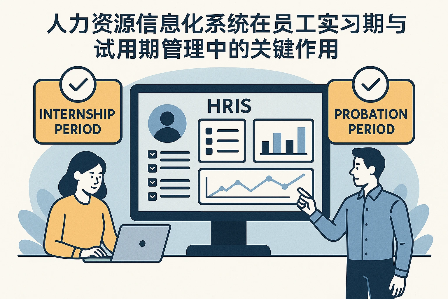 人力资源信息化系统在员工实习期与试用期管理中的关键作用
