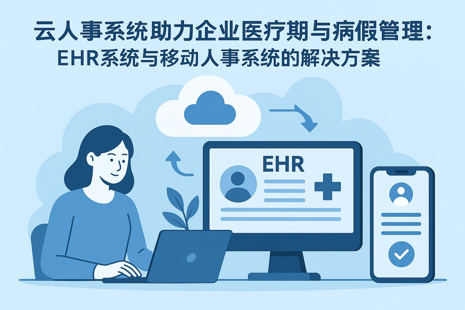 云人事系统助力企业医疗期与病假管理：EHR系统与移动人事系统的解决方案