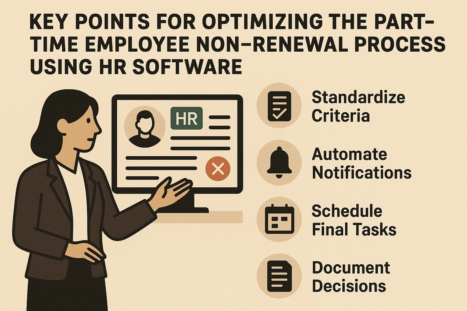 利用人事管理软件优化兼职员工不续约流程的关键要点