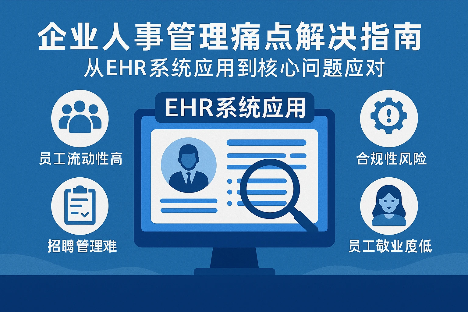 企业人事管理痛点解决指南：从EHR系统应用到核心问题应对