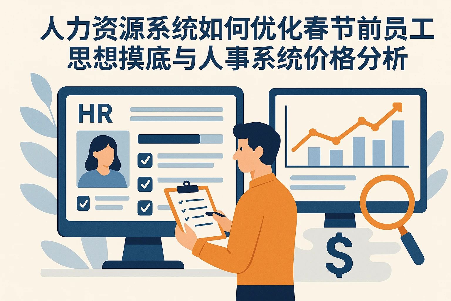 人力资源系统如何优化春节前员工思想摸底与人事系统价格分析