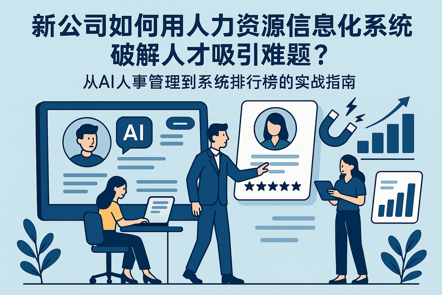 新公司如何用人力资源信息化系统破解人才吸引难题？从AI人事管理到系统排行榜的实战指南