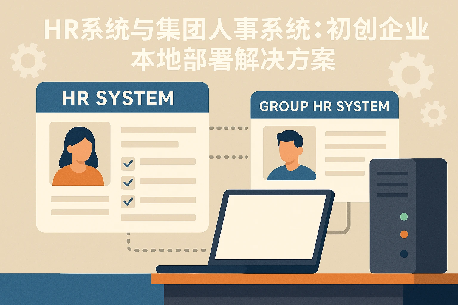 HR系统与集团人事系统:初创企业本地部署解决方案