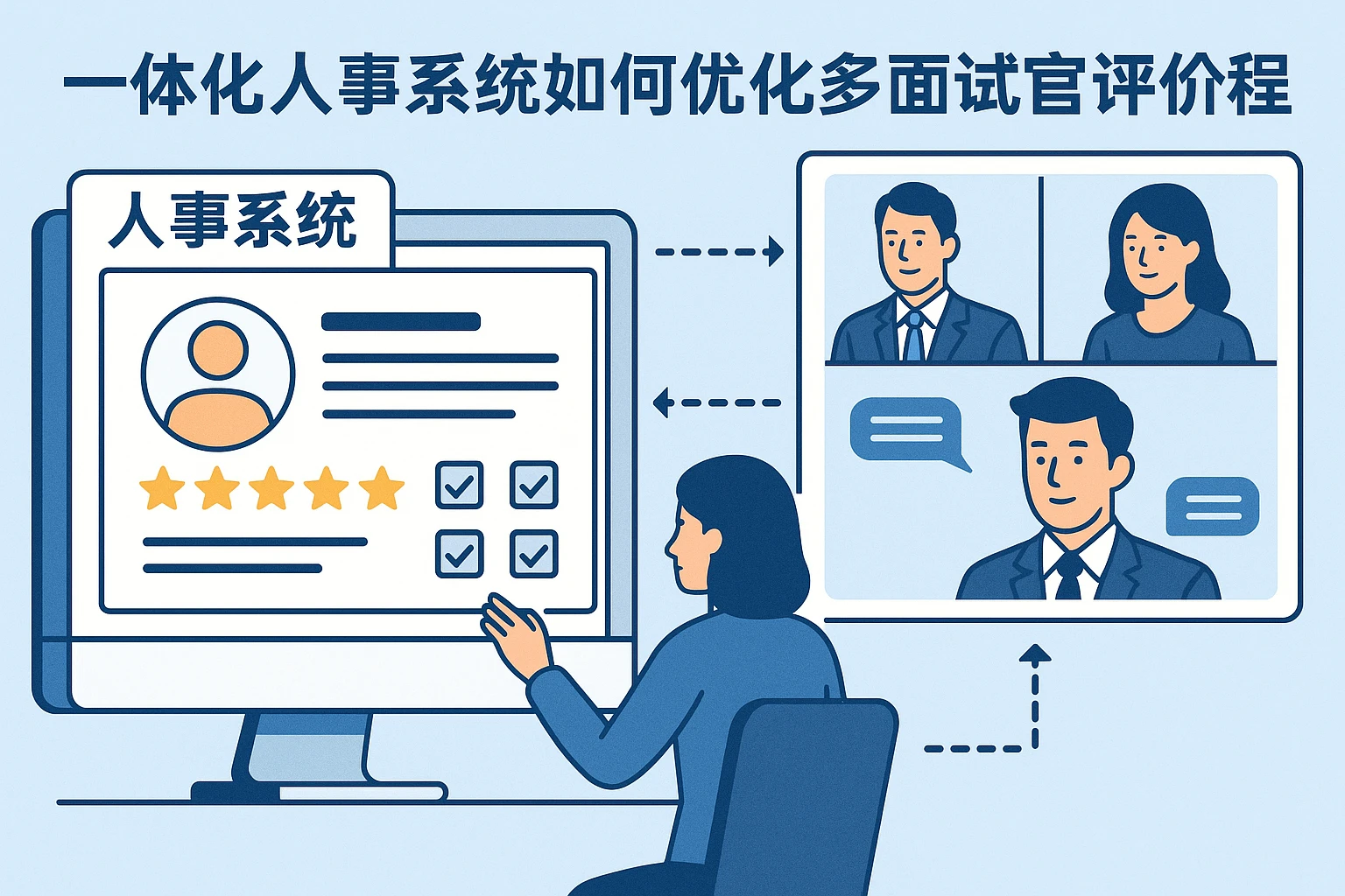 一体化人事系统如何优化多面试官评价流程