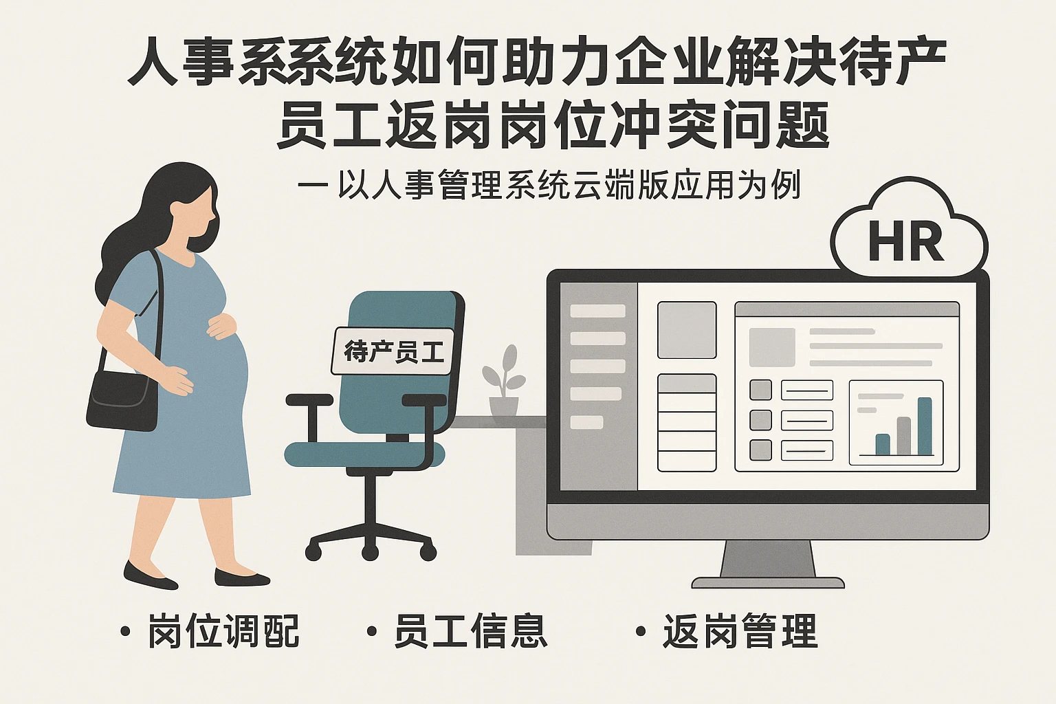 人事系统如何助力企业解决待产员工返岗岗位冲突问题——以人事管理系统云端版应用为例