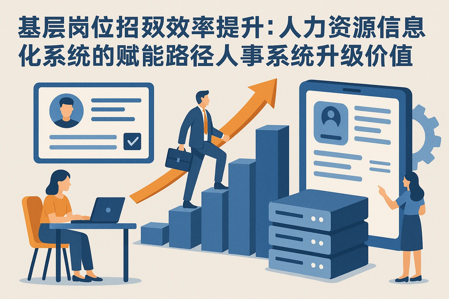基层岗位招聘效率提升：人力资源信息化系统的赋能路径与人事系统升级价值