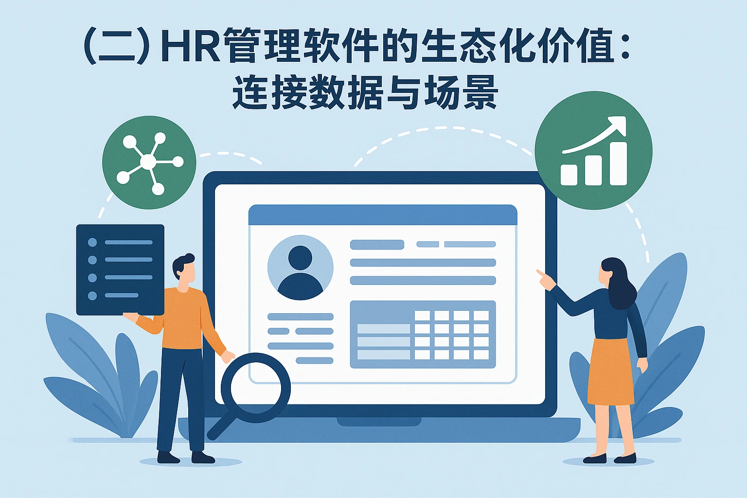 （二）HR管理软件的生态化价值：连接数据与场景