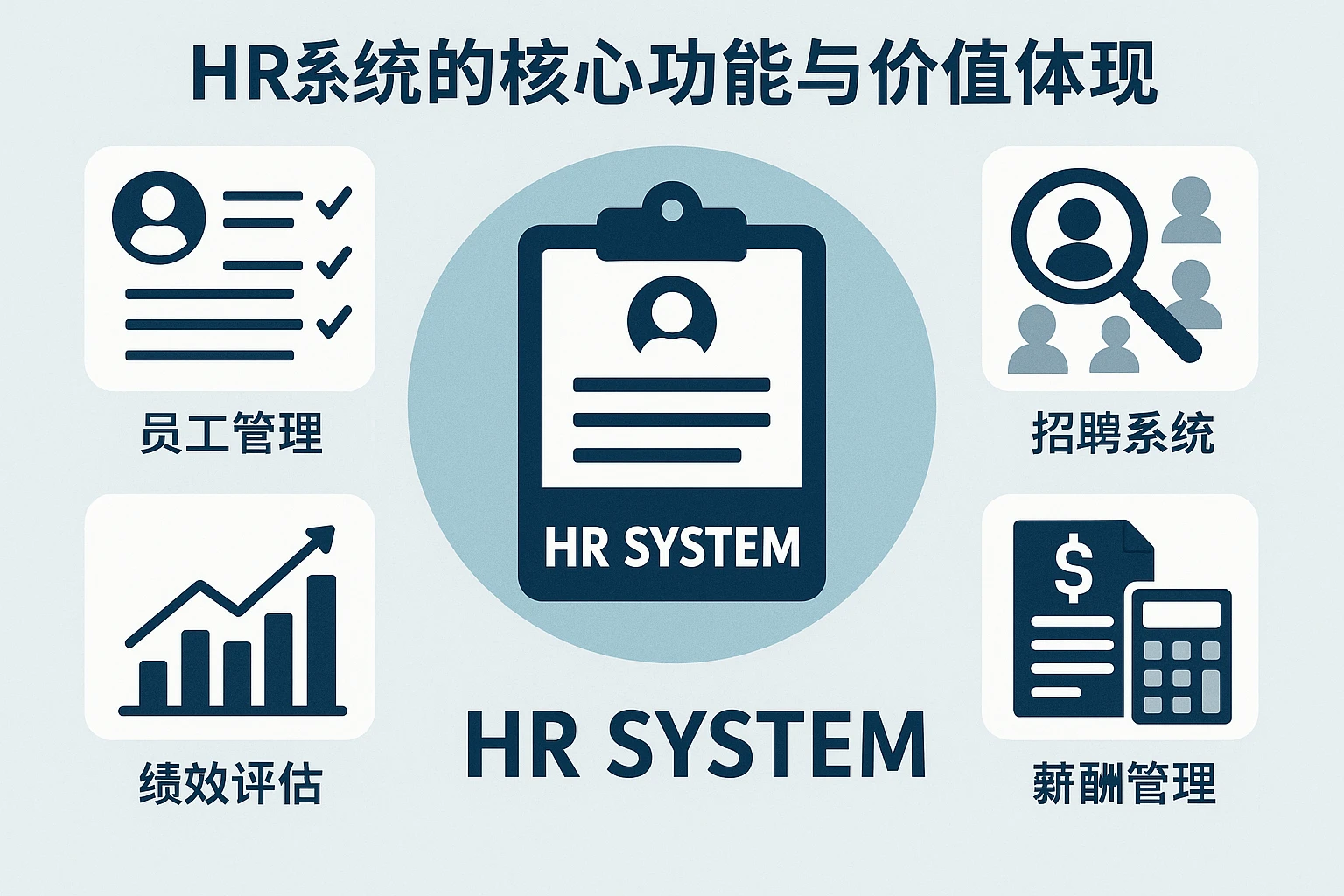 HR系统的核心功能与价值体现