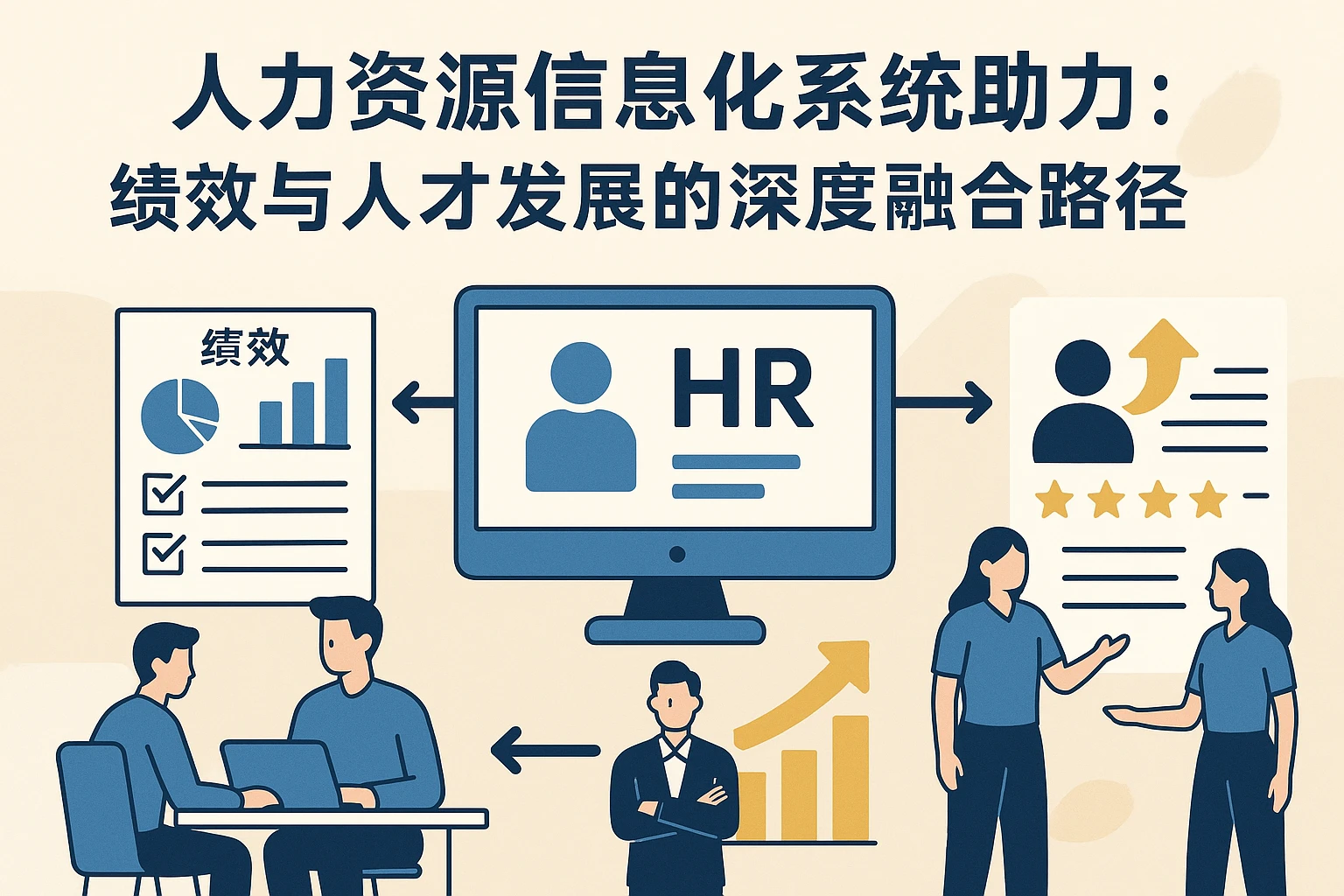 人力资源信息化系统助力:绩效与人才发展的深度融合路径