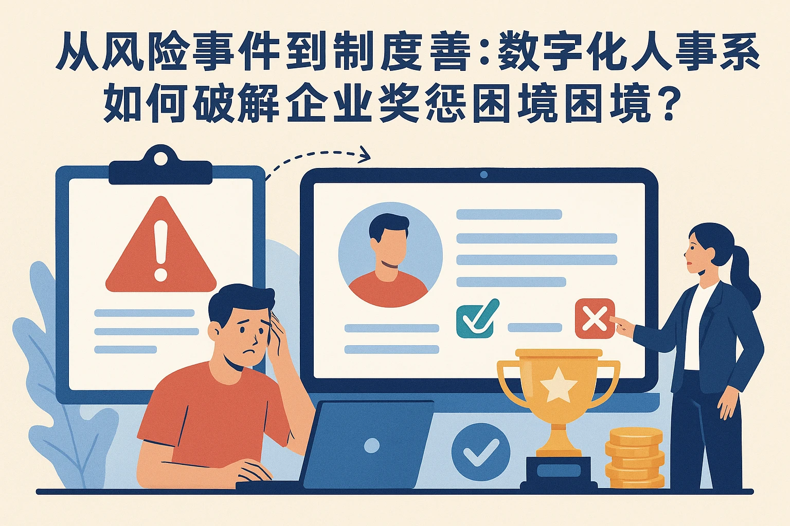 从风险事件到制度完善：数字化人事系统如何破解企业奖惩困境？