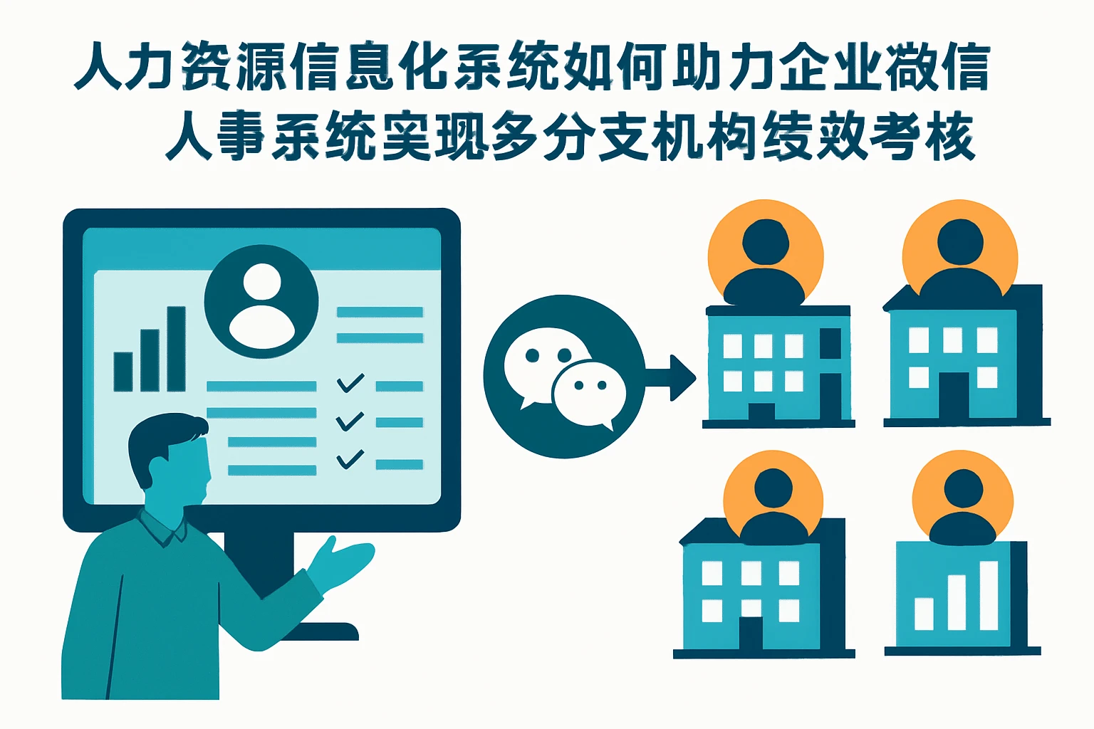 人力资源信息化系统如何助力企业微信人事系统实现多分支机构绩效考核