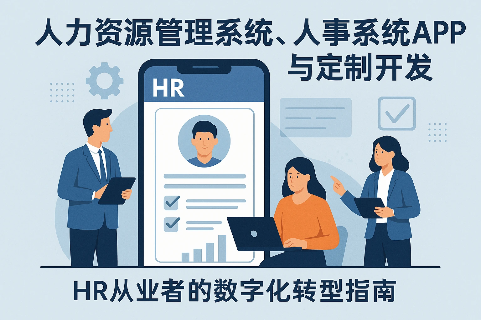 人力资源管理系统、人事系统APP与定制开发：HR从业者的数字化转型指南