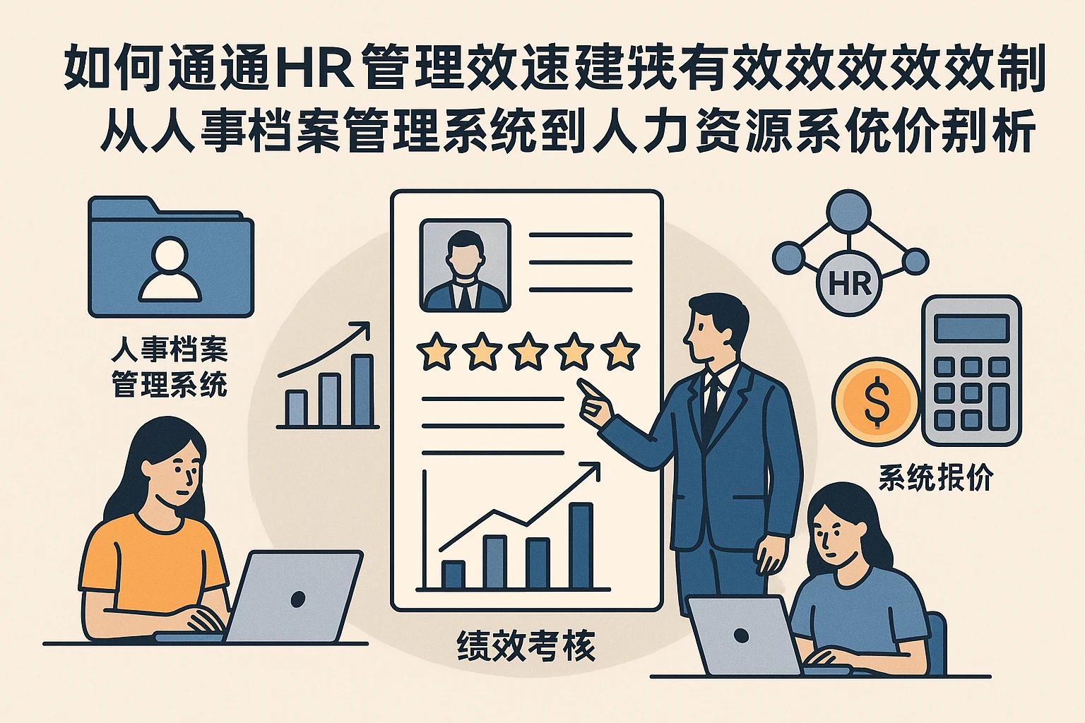 如何通过HR管理软件快速建立有效的绩效考核制度：从人事档案管理系统到人力资源系统报价的全面解析