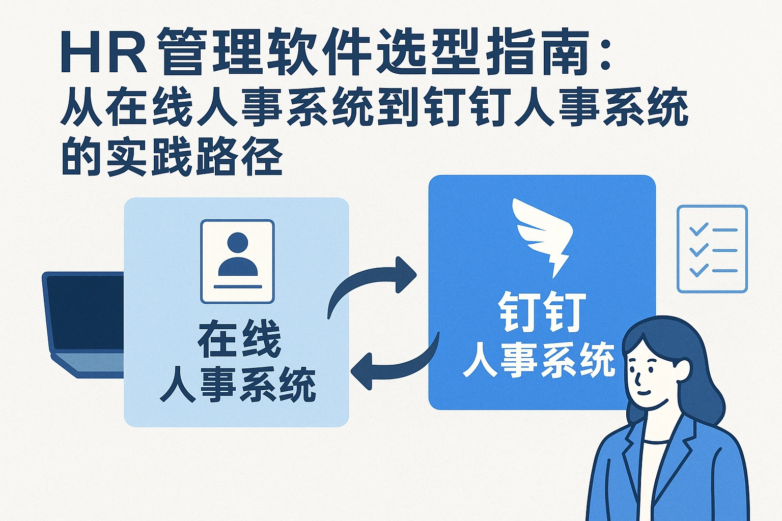 HR管理软件选型指南：从在线人事系统到钉钉人事系统的实践路径
