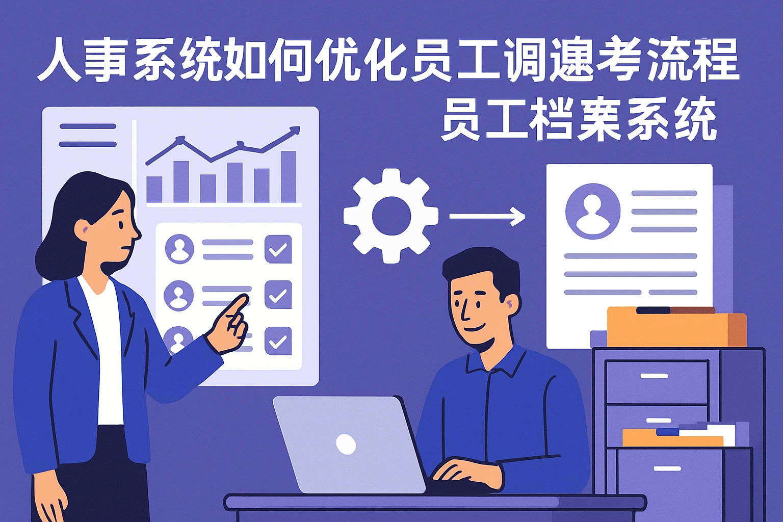 人事系统如何优化员工调动考核流程与员工档案系统管理