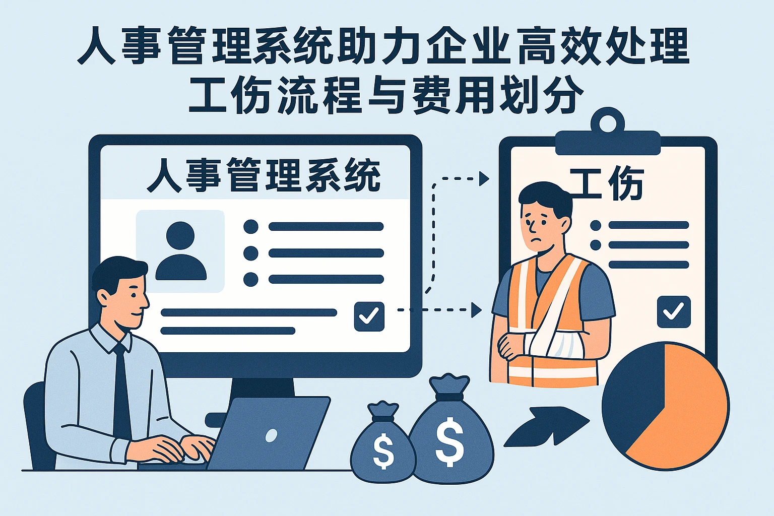 人事管理系统助力企业高效处理工伤流程与费用划分